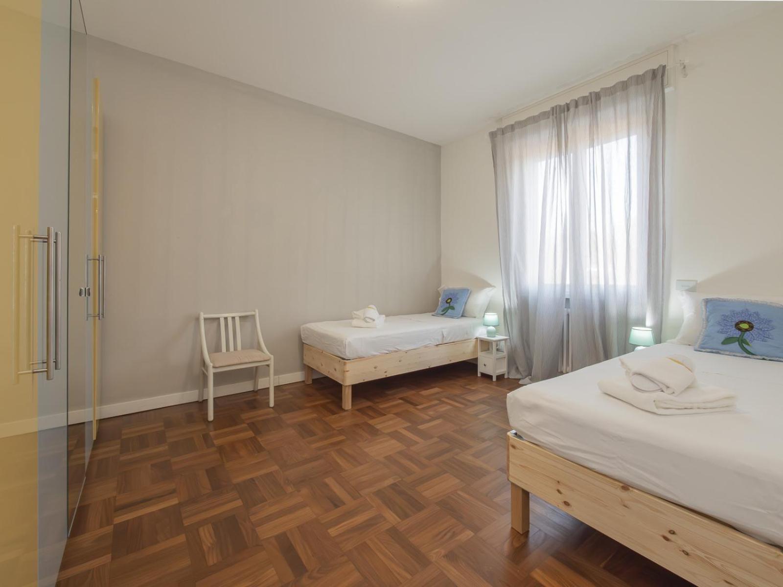 Modern 3 Bedroom With Balcony Steps From San Siro By Rentopolis